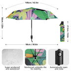 Bright Toucans Compact Automatic Umbrella Compact Automatic Umbrella animal Printed Offshore