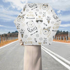 Bears Compact Automatic Umbrella Compact Automatic Umbrella animal Printed Offshore