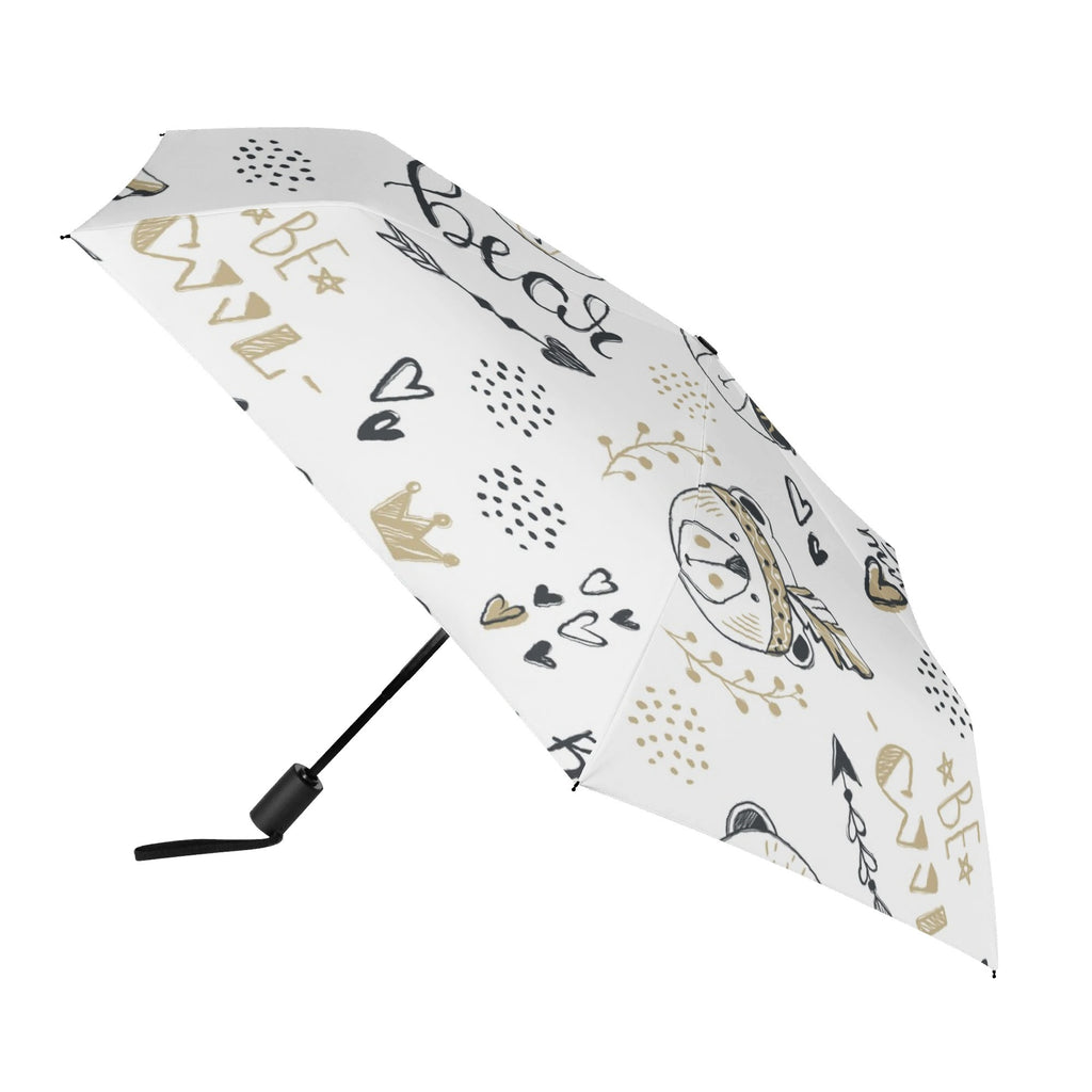 Bears Compact Automatic Umbrella Compact Automatic Umbrella animal Printed Offshore