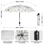 Bears Compact Automatic Umbrella Compact Automatic Umbrella animal Printed Offshore