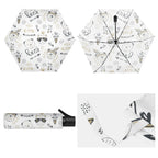 Bears Compact Automatic Umbrella Compact Automatic Umbrella animal Printed Offshore