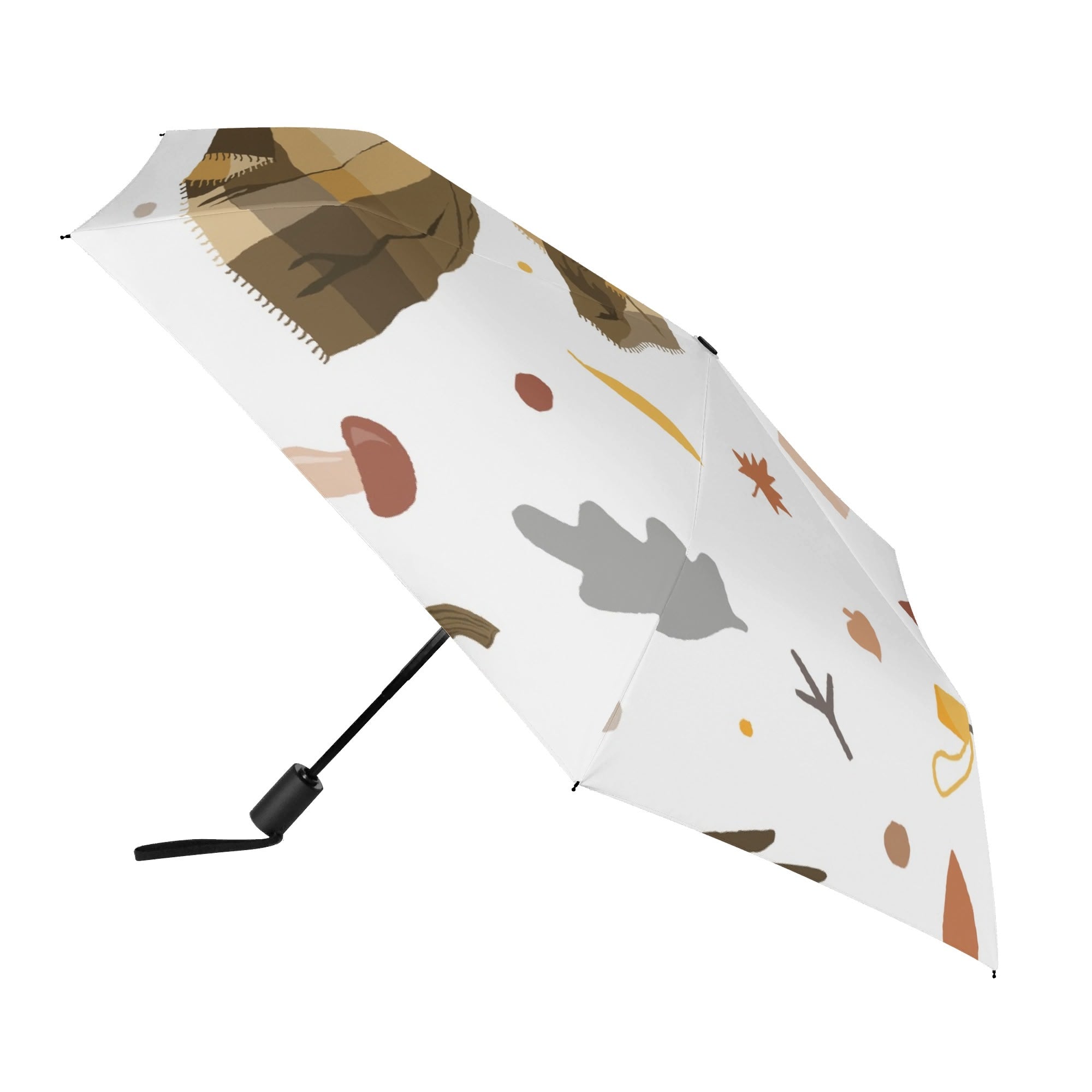Autumn Compact Automatic Umbrella Compact Automatic Umbrella Printed Offshore