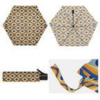 Retro Eyes Compact Automatic Umbrella Compact Automatic Umbrella Printed Offshore Retro
