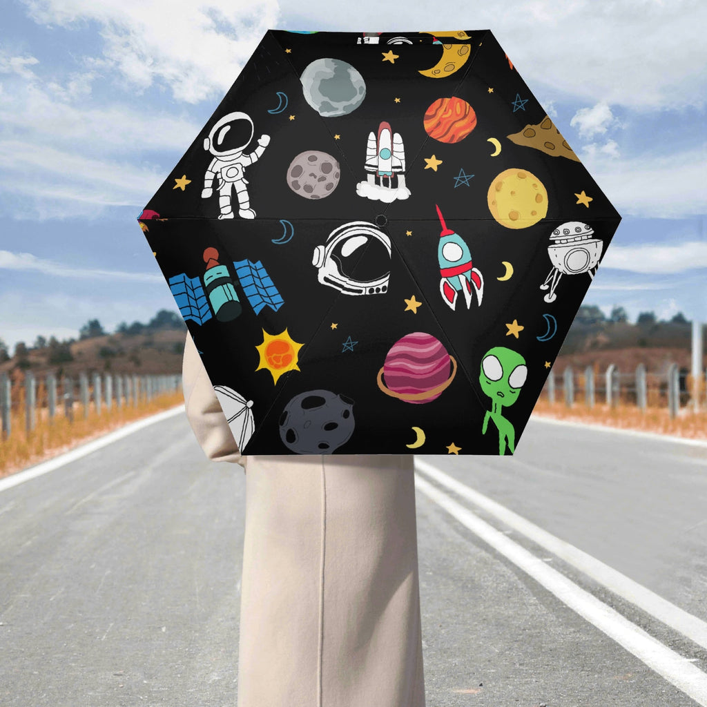 Fun Space Compact Automatic Umbrella Compact Automatic Umbrella Printed Offshore Space