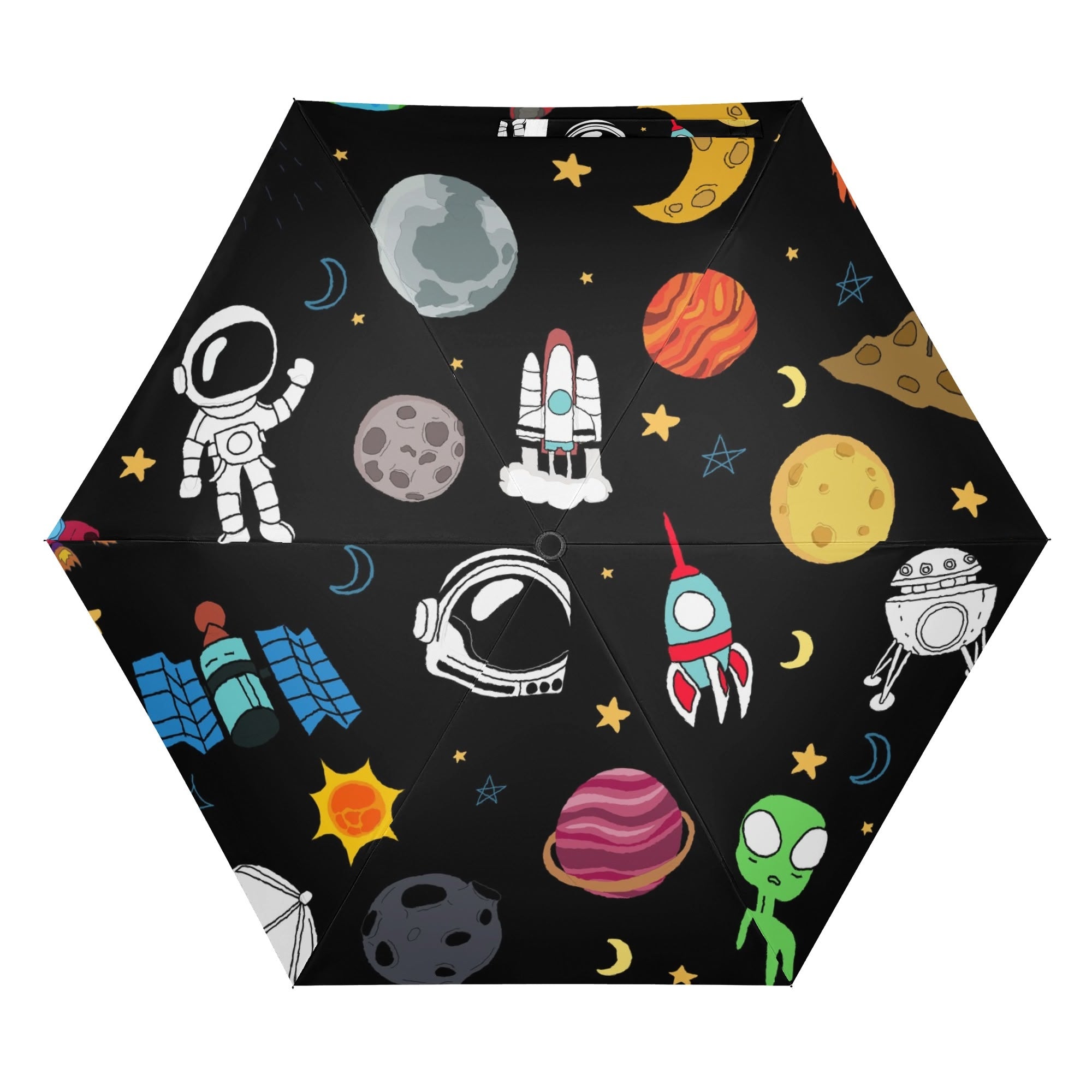 Fun Space Compact Automatic Umbrella Compact Automatic Umbrella Printed Offshore Space