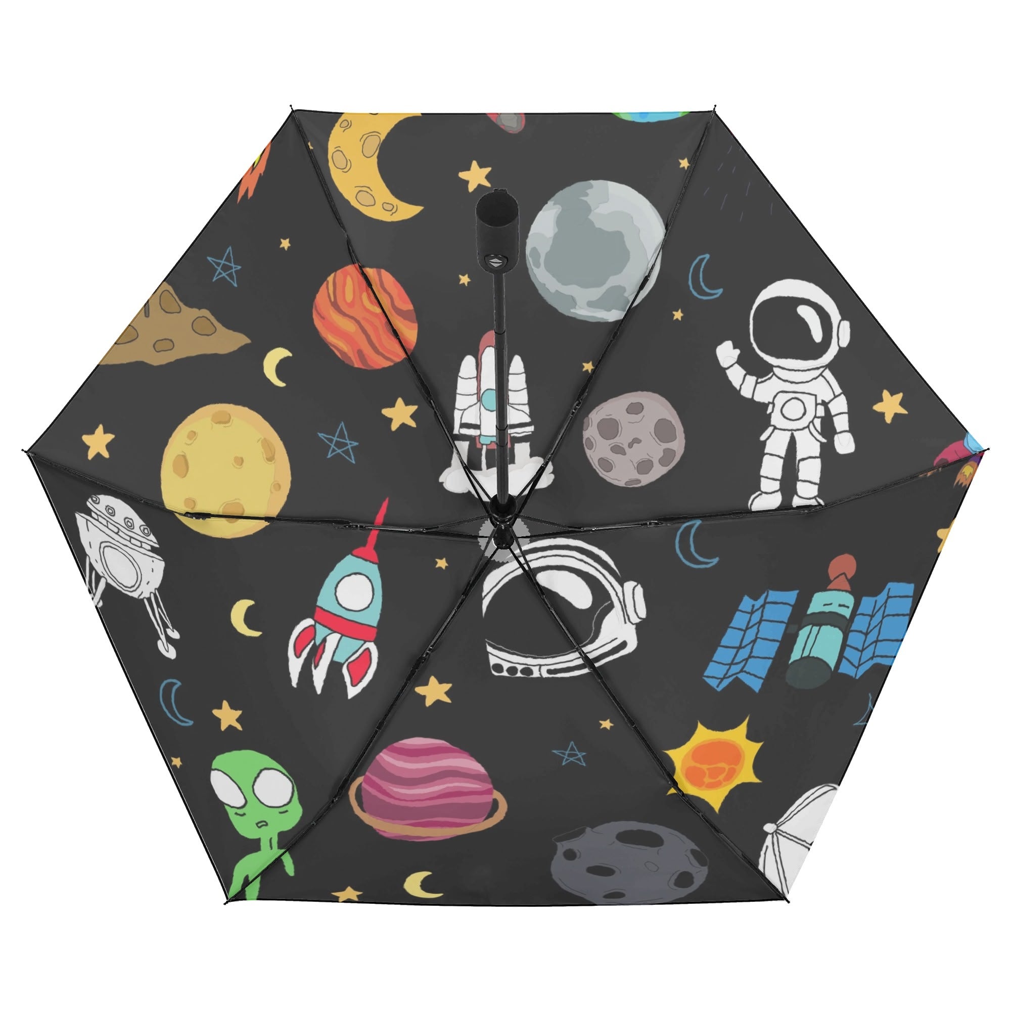 Fun Space Compact Automatic Umbrella Compact Automatic Umbrella Printed Offshore Space