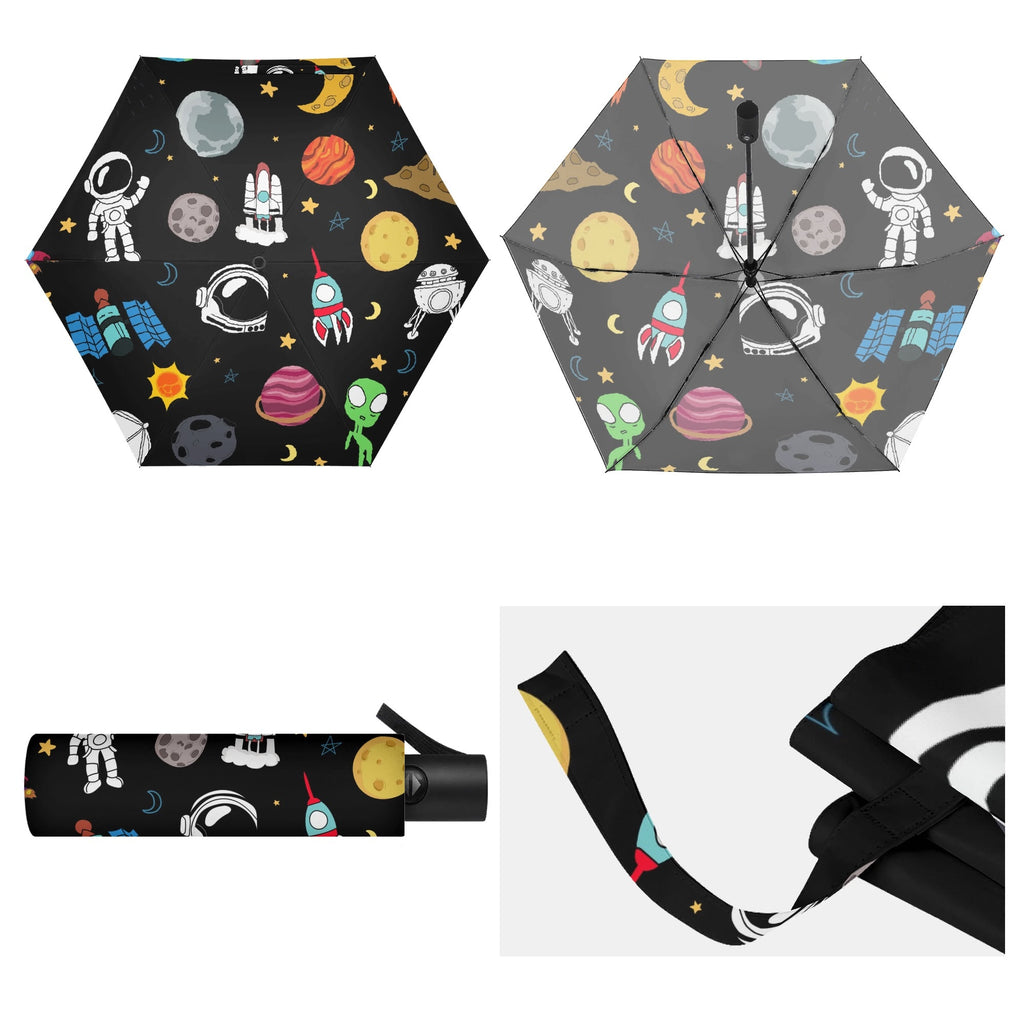 Fun Space Compact Automatic Umbrella Compact Automatic Umbrella Printed Offshore Space