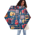 Music Instruments Compact Automatic Umbrella Default Title Compact Automatic Umbrella Music Printed Offshore
