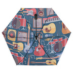 Music Instruments Compact Automatic Umbrella Compact Automatic Umbrella Music Printed Offshore