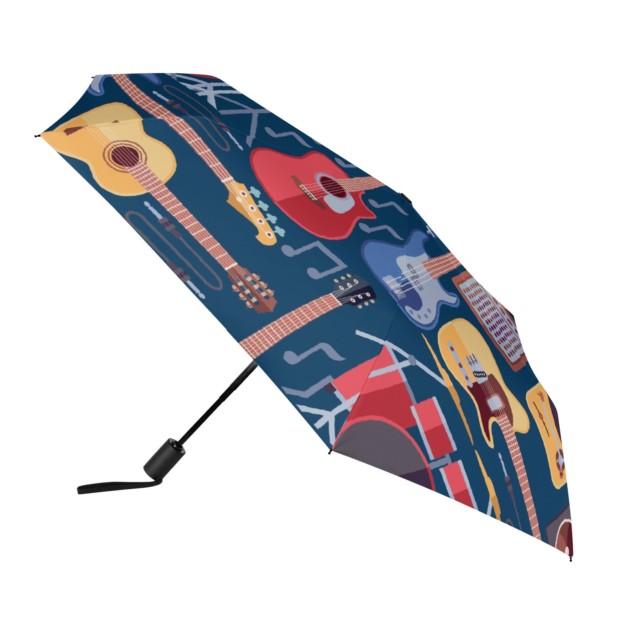 Music Instruments Compact Automatic Umbrella Compact Automatic Umbrella Music Printed Offshore