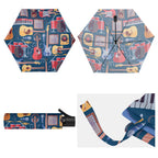 Music Instruments Compact Automatic Umbrella Compact Automatic Umbrella Music Printed Offshore