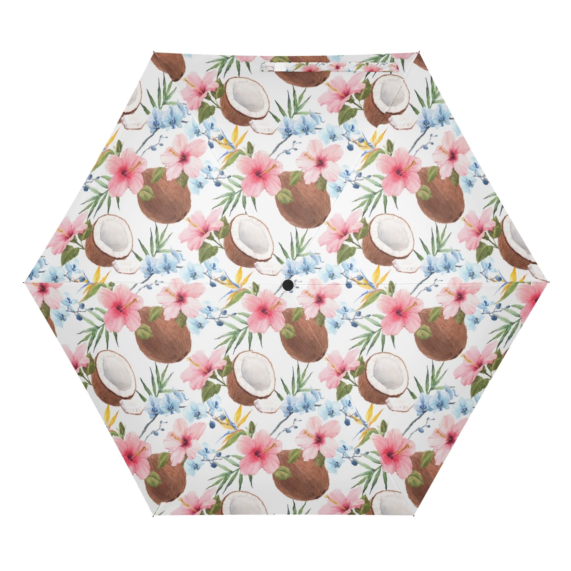 Coconuts Compact Automatic Umbrella Compact Automatic Umbrella Food Printed Offshore