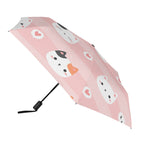 Pink Cats Compact Automatic Umbrella Compact Automatic Umbrella animal Printed Offshore
