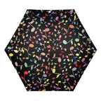 Quavers, Music Notes Compact Automatic Umbrella Compact Automatic Umbrella Music Printed Offshore