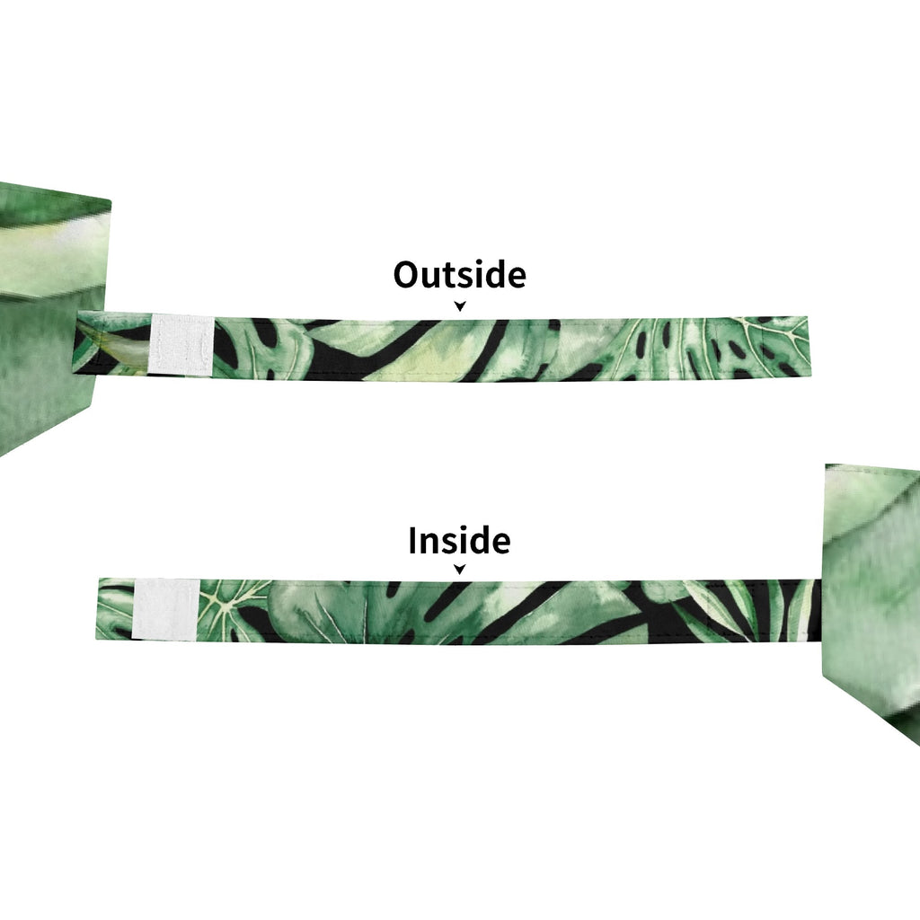 Jungle Leaves Compact Automatic Umbrella Compact Automatic Umbrella Plants Printed Offshore