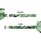 Jungle Leaves Compact Automatic Umbrella Compact Automatic Umbrella Plants Printed Offshore
