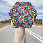 Sticker Music Compact Automatic Umbrella Compact Automatic Umbrella Music Printed Offshore