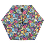 Sticker Music Compact Automatic Umbrella Compact Automatic Umbrella Music Printed Offshore
