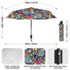 Sticker Music Compact Automatic Umbrella Compact Automatic Umbrella Music Printed Offshore