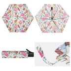 Australian Flowers Compact Automatic Umbrella Compact Automatic Umbrella Plants Printed Offshore