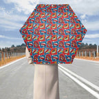 Comic Book Cells Compact Automatic Umbrella Compact Automatic Umbrella comic Printed Offshore