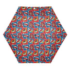 Comic Book Cells Compact Automatic Umbrella Compact Automatic Umbrella comic Printed Offshore