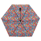 Comic Book Cells Compact Automatic Umbrella Compact Automatic Umbrella comic Printed Offshore