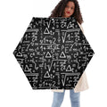 Mathematics Compact Automatic Umbrella Default Title Compact Automatic Umbrella Maths Printed Offshore