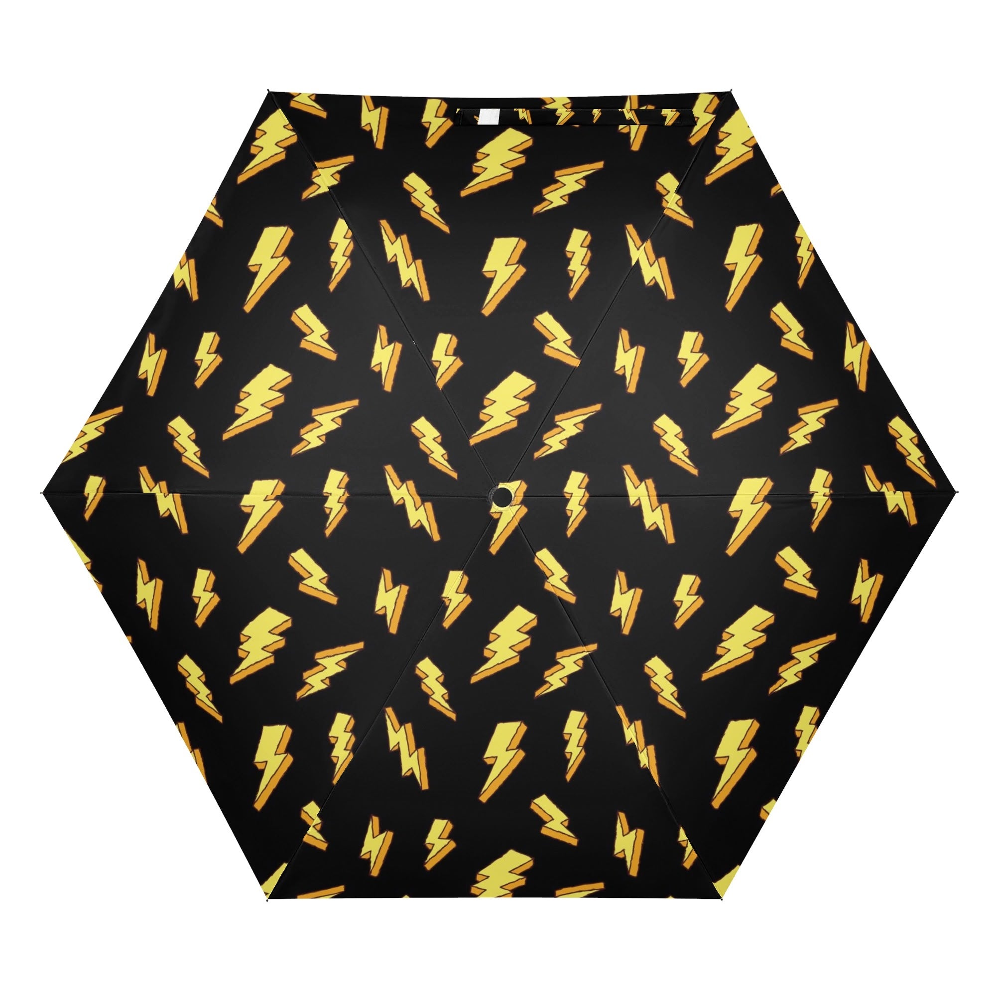 Lightning Bolts Compact Automatic Umbrella Compact Automatic Umbrella comic Printed Offshore
