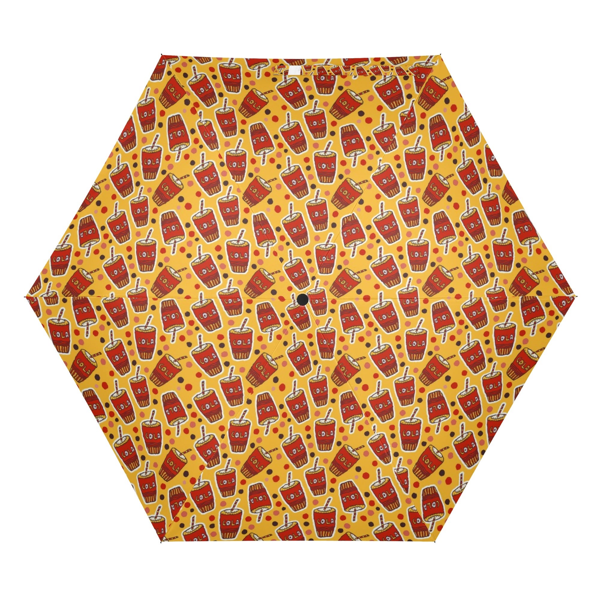 Cola Compact Automatic Umbrella Compact Automatic Umbrella Food Printed Offshore