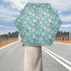 Comic Book Speech Bubbles Compact Automatic Umbrella Compact Automatic Umbrella comic Printed Offshore