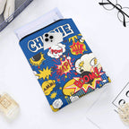 Personalised Comic Book Blue Book Sleeve / Book Cover Protector with Zipper Personalised Book Sleeve / Cover comic Printed Offshore