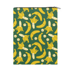 Personalised Happy Bananas Book Sleeve / Book Cover Protector with Zipper Personalised Book Sleeve / Cover Food Printed Offshore