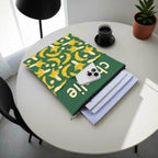 Personalised Happy Bananas Book Sleeve / Book Cover Protector with Zipper Personalised Book Sleeve / Cover Food Printed Offshore