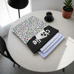 Personalised Animal Print In Colour Book Sleeve / Book Cover Protector with Zipper Personalised Book Sleeve / Cover animal Printed Offshore