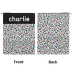 Personalised Animal Print In Colour Book Sleeve / Book Cover Protector with Zipper Personalised Book Sleeve / Cover animal Printed Offshore