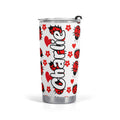 Personalised - Ladybugs - Stainless Steel 20oz Travel Mug Default Title Personalised 20oz Travel Mug animal Printed Offshore