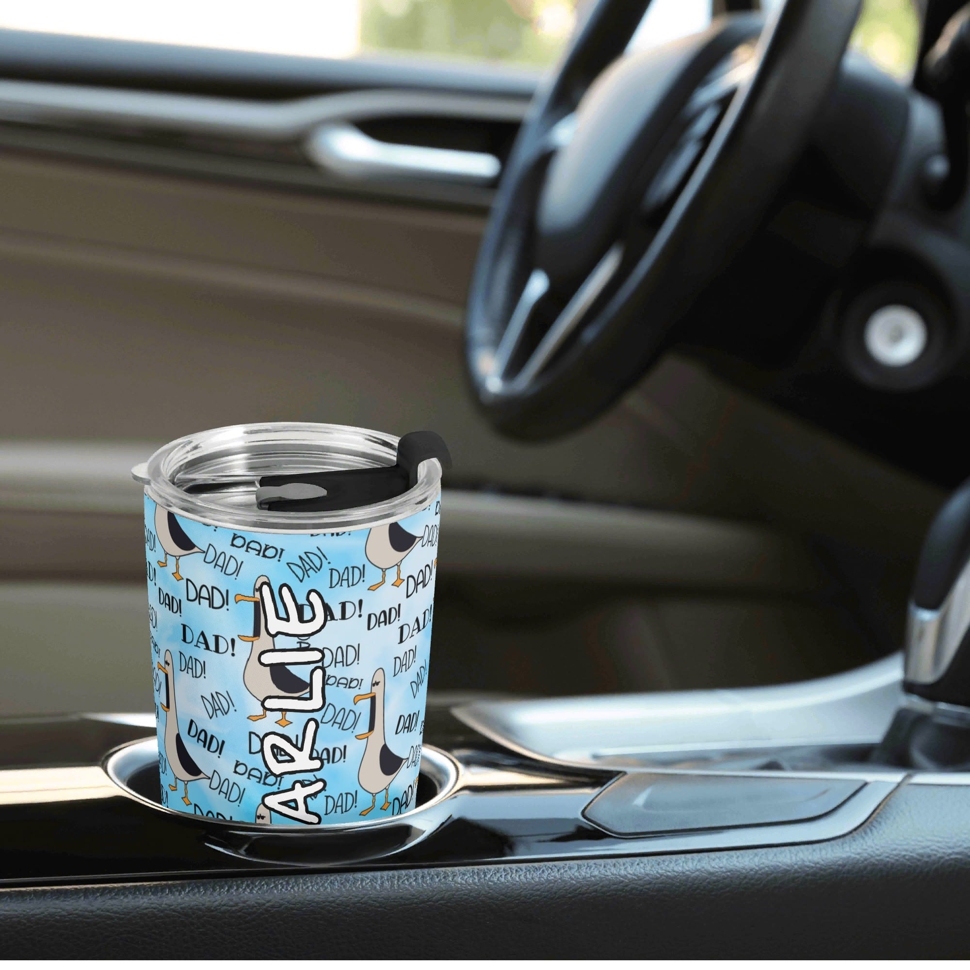 Personalised - Dad Seagull - Stainless Steel 20oz Travel Mug Personalised 20oz Travel Mug Dad Printed Offshore