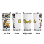 Personalised - My Ducks May Not Be In A Row - Stainless Steel 20oz Travel Mug Personalised 20oz Travel Mug animal Printed Offshore
