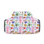Personalised Rainbows And Butterflies Small Kids Backpack, Name On Back Personalised Small Kids Backpack Printed Offshore