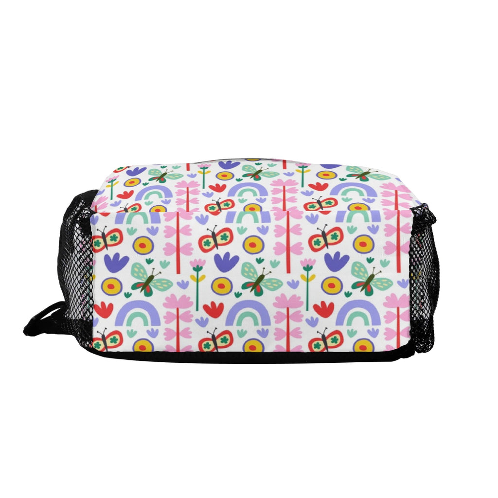Rainbows And Butterflies Chest Crossbody Bag with Adjustable Strap Chest Crossbody Bag Printed Offshore