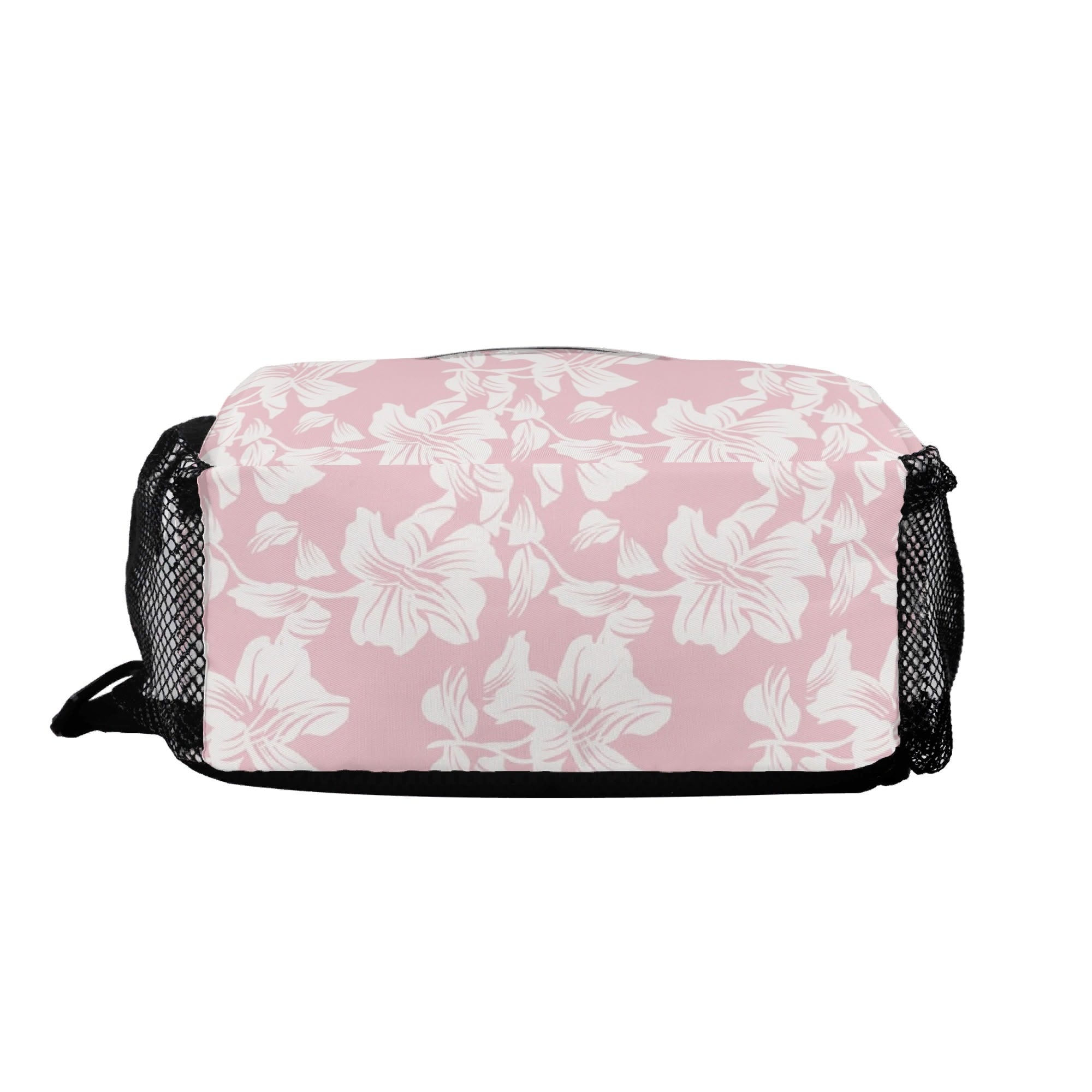 Pink Hawaiian Floral Chest Crossbody Bag with Adjustable Strap Chest Crossbody Bag Plants Printed Offshore