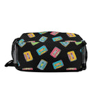 Colourful Cassettes Chest Crossbody Bag with Adjustable Strap Chest Crossbody Bag Music Printed Offshore Retro