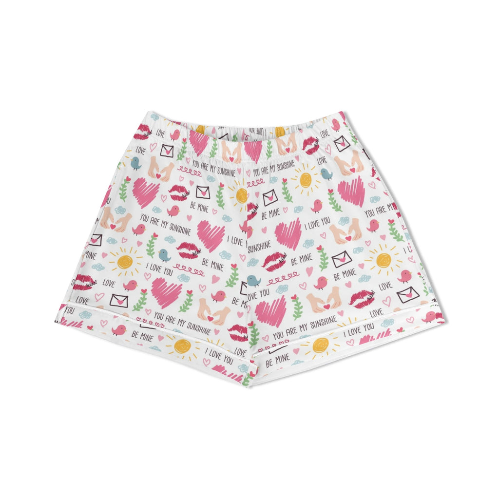 Valentine - Womens Short Sleeve 2-Piece Pyjama Set Women's Short Sleeve Pyjamas Love Printed Offshore