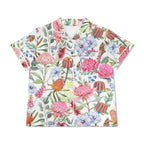 Australian Flowers Womens Short Sleeve 2-Piece Pyjama Set Women's Short Sleeve Pyjamas Plants Printed Offshore