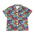 Sticker Music Womens Short Sleeve 2-Piece Pyjama Set Women's Short Sleeve Pyjamas Music Printed Offshore