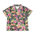 Flamingo Jungle Womens Short Sleeve 2-Piece Pyjama Set Women's Short Sleeve Pyjamas animal Printed Offshore