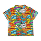 Comic Book 2 Womens Short Sleeve 2-Piece Pyjama Set Women's Short Sleeve Pyjamas Comic Printed Offshore