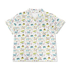 Camping Life Womens Short Sleeve 2-Piece Pyjama Set Women's Short Sleeve Pyjamas Printed Offshore