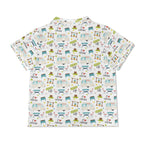Camping Life Womens Short Sleeve 2-Piece Pyjama Set Women's Short Sleeve Pyjamas Printed Offshore